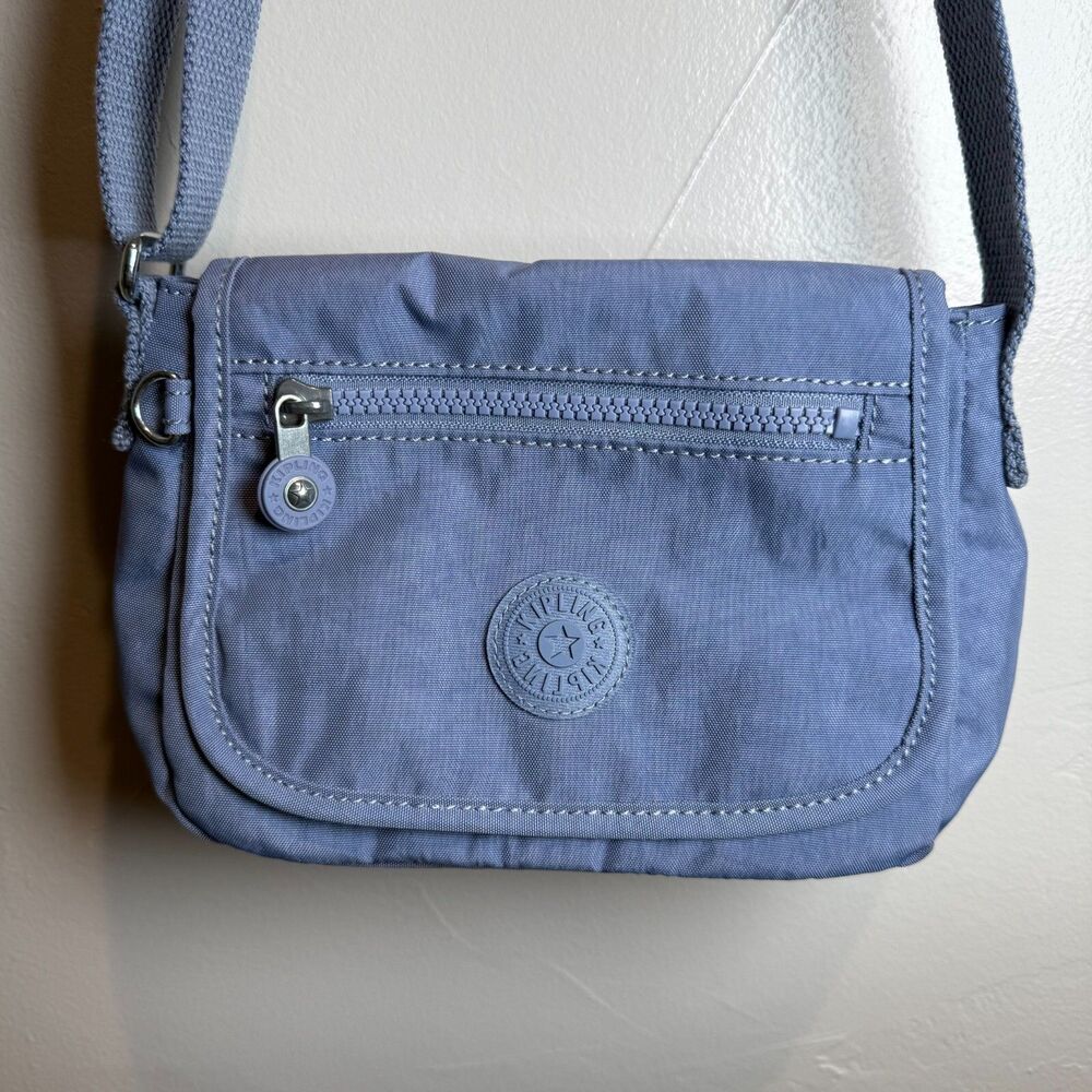 Kipling Sabian Blue Crossbody Mini Bag Purse